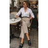 imageBeninos Womens Dress Shirts Long Sleeve Button Down Shirt Work WearWhite