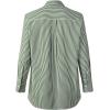 imageBeninos Striped Button Down Shirts for Women Dress Shirts Long Sleeve Casual Collared Office Work Shirt with PocketGreen