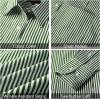 imageBeninos Striped Button Down Shirts for Women Dress Shirts Long Sleeve Casual Collared Office Work Shirt with PocketGreen
