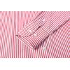 imageBeninos Striped Button Down Shirts for Women Dress Shirts Long Sleeve Casual Collared Office Work Shirt with PocketRed
