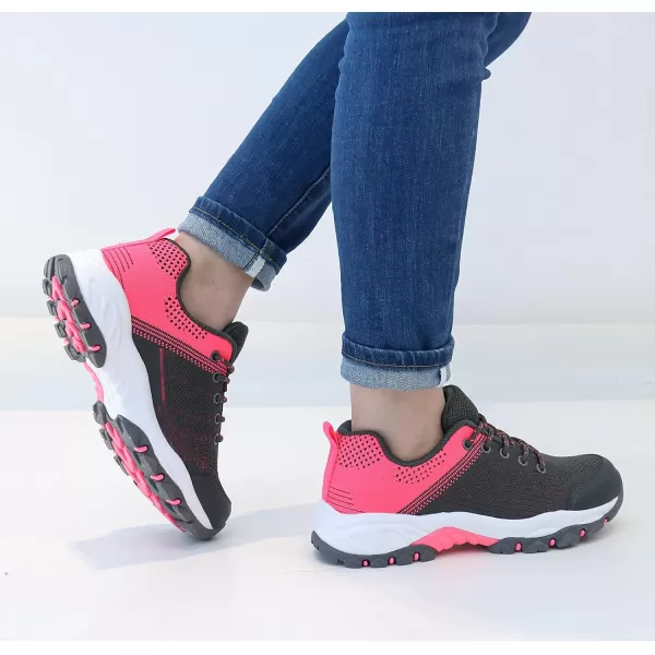 JABASIC Women Hiking Shoes Outdoor Knit Trekking SneakersJABASIC Women Hiking Shoes Outdoor Knit Trekking Sneakers