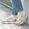 imageJABASIC Women Lace Up Fashion Sneakers Comfortable Vintage Walking Sports ShoesWhiteNude