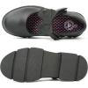 imageJABASIC Girls Mary Jane School Shoes Black Uniform Dress Flats Wedding Party ShoesBlack Pu