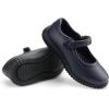 imageJABASIC Girls Mary Jane School Uniform ShoesNavy Pu