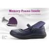 imageJABASIC Girls Mary Jane School Uniform ShoesNavy Pu