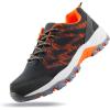 imageJABASIC Women Hiking Shoes Breathable Mesh Athletic Outdoor Sneakers