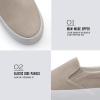 imageJABASIC Women Slipon Platform Loafers Casual Comfortable Loafer ShoesBeige