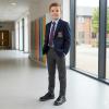 image:imageJABASIC Boys Oxfords Casual Wingtip Brogue Shoes Comfort Uniform Formal Dress SneakersBlack