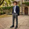 image:imageJABASIC Boys Oxfords Casual Wingtip Brogue Shoes Comfort Uniform Formal Dress SneakersBlack
