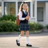 image:imageJABASIC School Shoes for Girls Mary Jane Uniform Oxford Dress Shoes with Knee High SocksBlack