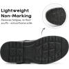 image:imageJABASIC Girls Lightweight NonMarking TStrap School Uniform Shoes Mary Jane FlatsBlack