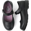 image:imageJABASIC Girls Mary Jane School Dress Shoes Hook Loop Strap NonMarking Sole for Everyday and PartiesBlack