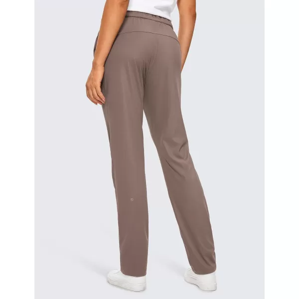 CRZ YOGA 4Way Stretch Pants for Women Tall 31 Athletic Trousers with PocketsGeranyl