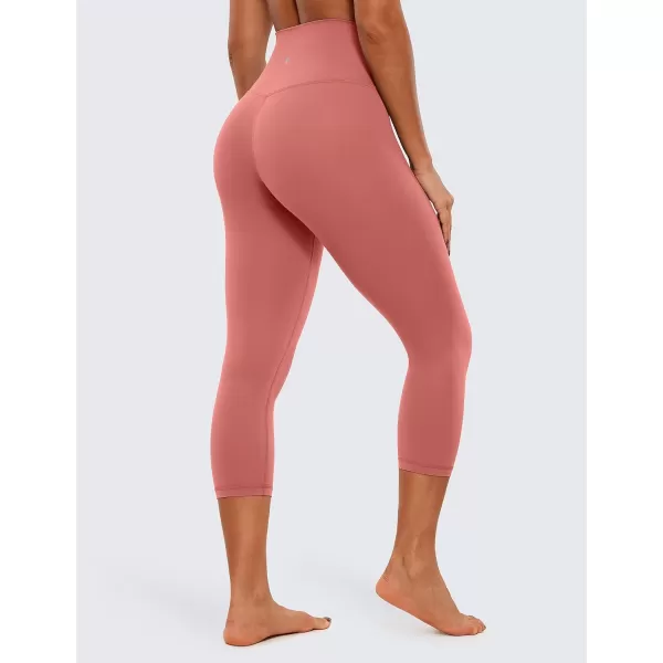 CRZ YOGA Butterluxe High Waisted Capris Workout Leggings for Women 21  Lounge Leggings Buttery Soft Yoga PantsBriar Rose