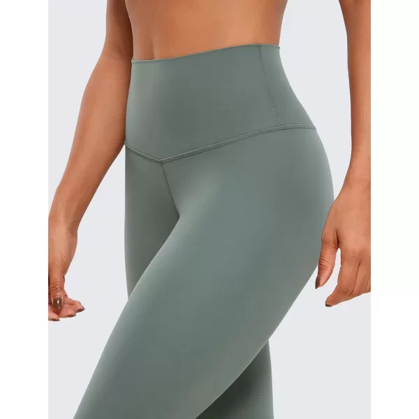 CRZ YOGA Butterluxe High Waisted Capris Workout Leggings for Women 21  Lounge Leggings Buttery Soft Yoga PantsGrey Sage