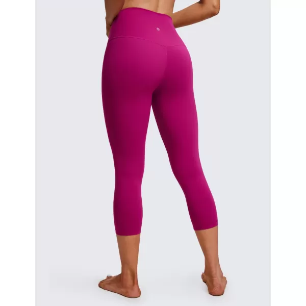 CRZ YOGA Butterluxe High Waisted Capris Workout Leggings for Women 21  Lounge Leggings Buttery Soft Yoga PantsMagenta Purple