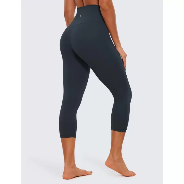 CRZ YOGA Butterluxe High Waisted Capris Workout Leggings for Women 21  Lounge Leggings Buttery Soft Yoga PantsTrue Navy