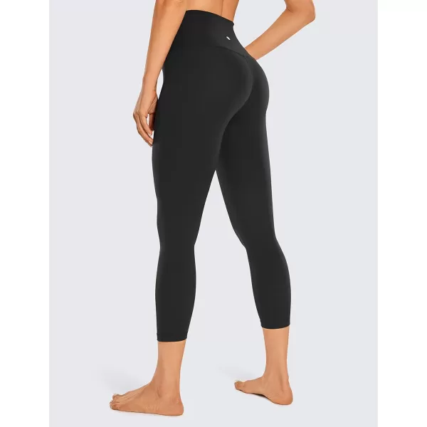 CRZ YOGA Butterluxe High Waisted Capris Workout Leggings for Women 23  Lounge Leggings Buttery Soft Yoga PantsBlack