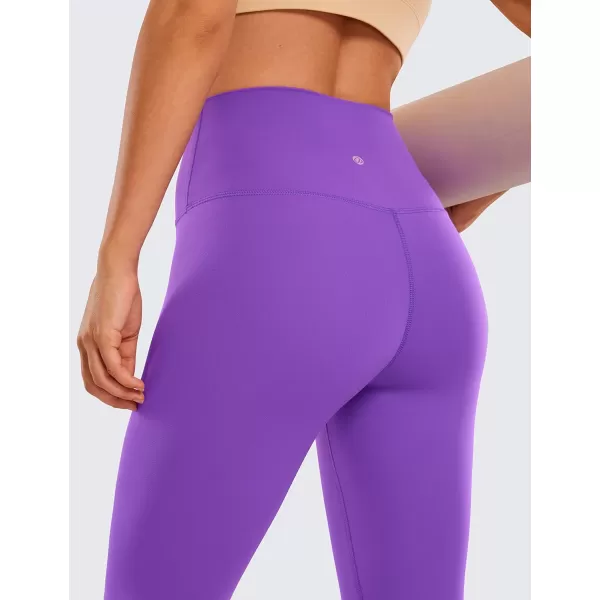 CRZ YOGA Butterluxe High Waisted Capris Workout Leggings for Women 23  Lounge Leggings Buttery Soft Yoga PantsRoyal Lilac