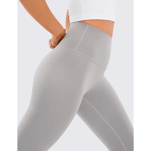 CRZ YOGA Butterluxe High Waisted Lounge Legging 25  Workout Leggings for Women Buttery Soft Yoga PantsGull Gray