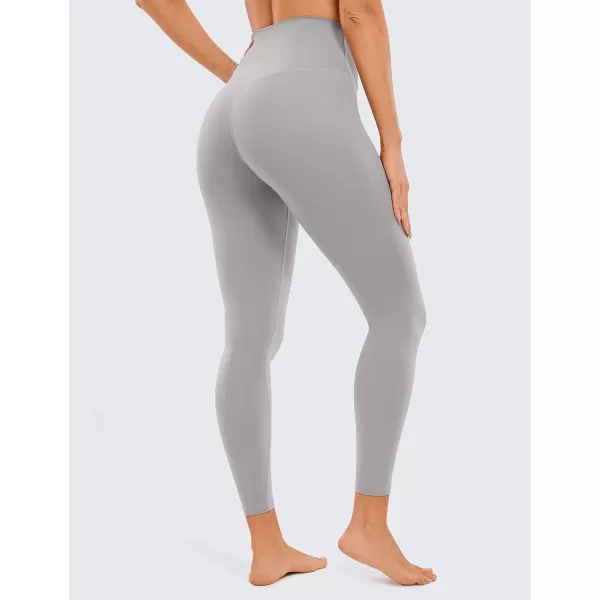 CRZ YOGA Butterluxe High Waisted Lounge Legging 25  Workout Leggings for Women Buttery Soft Yoga PantsGull Gray