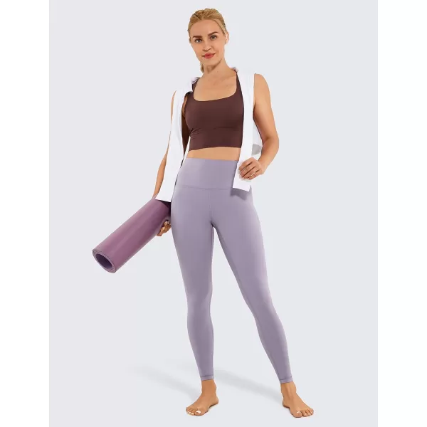 CRZ YOGA Butterluxe High Waisted Lounge Legging 25  Workout Leggings for Women Buttery Soft Yoga PantsLavender Mist