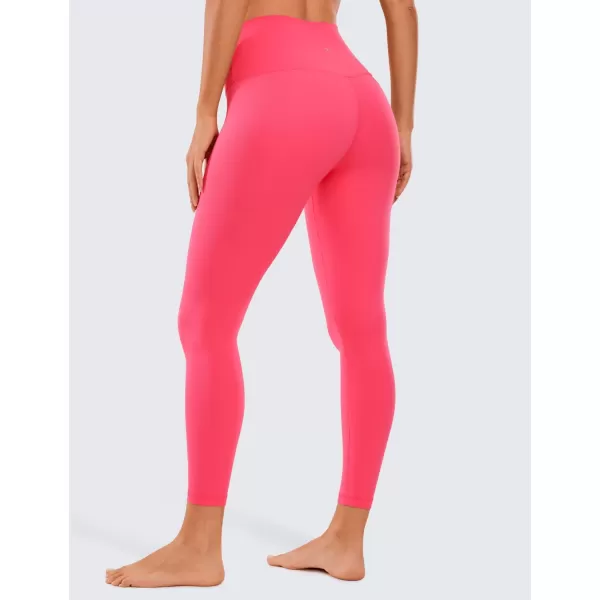 CRZ YOGA Butterluxe High Waisted Lounge Legging 25  Workout Leggings for Women Buttery Soft Yoga PantsLip Gloss Pink