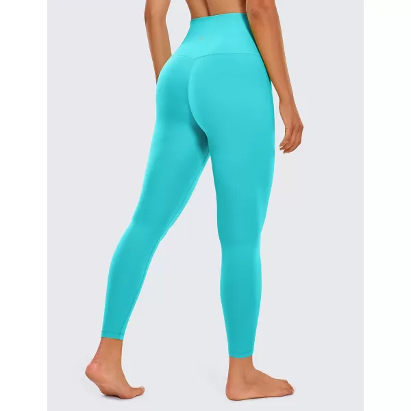 CRZ YOGA Butterluxe High Waisted Lounge Legging 25  Workout Leggings for Women Buttery Soft Yoga PantsNeon Spectral Blue