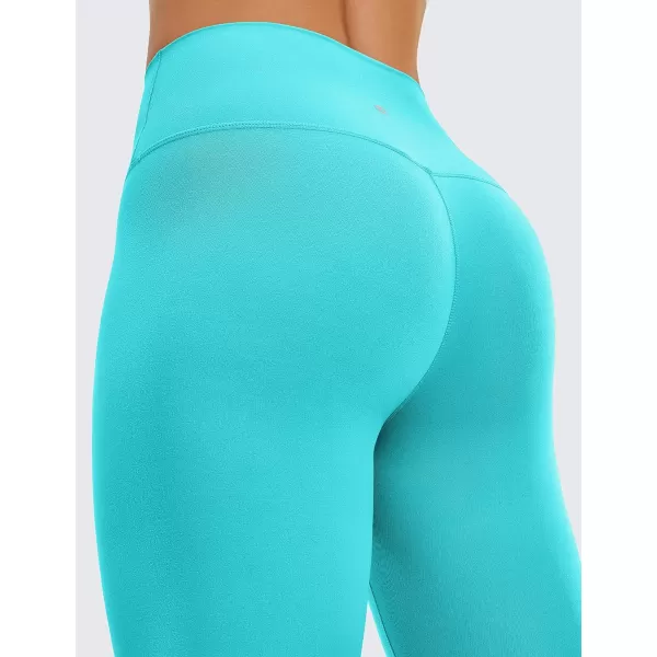 CRZ YOGA Butterluxe High Waisted Lounge Legging 25  Workout Leggings for Women Buttery Soft Yoga PantsNeon Spectral Blue