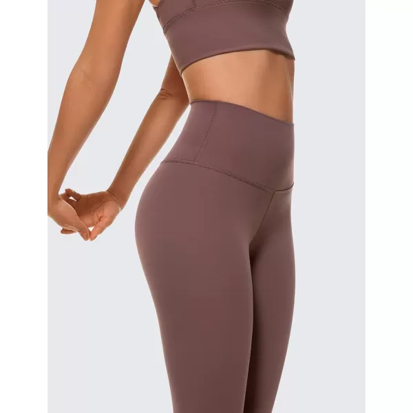 CRZ YOGA Butterluxe High Waisted Lounge Legging 25  Workout Leggings for Women Buttery Soft Yoga PantsPurple Taupe