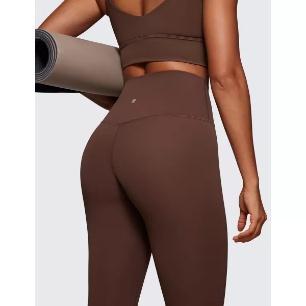 CRZ YOGA Butterluxe High Waisted Lounge Legging 28  Workout Leggings for Women Buttery Soft Yoga PantsCoffee Brown