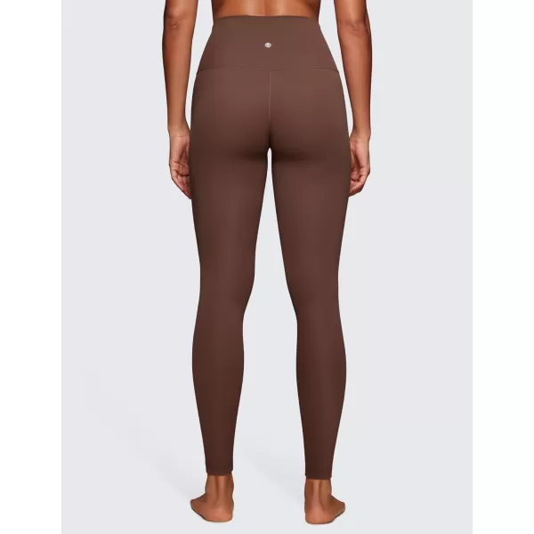 CRZ YOGA Butterluxe High Waisted Lounge Legging 28  Workout Leggings for Women Buttery Soft Yoga PantsCoffee Brown