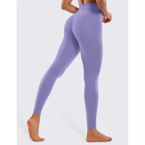 CRZ YOGA Butterluxe High Waisted Lounge Legging 28  Workout Leggings for Women Buttery Soft Yoga PantsDark Lavender Purple