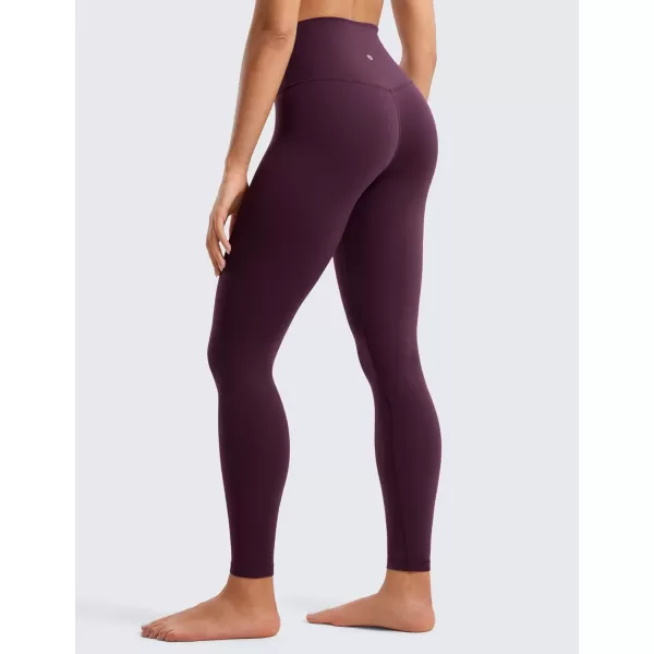 CRZ YOGA Butterluxe High Waisted Lounge Legging 28  Workout Leggings for Women Buttery Soft Yoga PantsDeep Purple