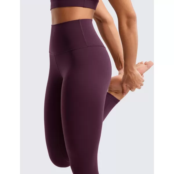 CRZ YOGA Butterluxe High Waisted Lounge Legging 28  Workout Leggings for Women Buttery Soft Yoga PantsDeep Purple