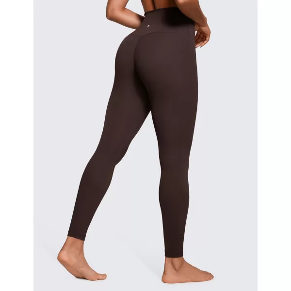 CRZ YOGA Butterluxe High Waisted Lounge Legging 28  Workout Leggings for Women Buttery Soft Yoga PantsHot Fudge Brown