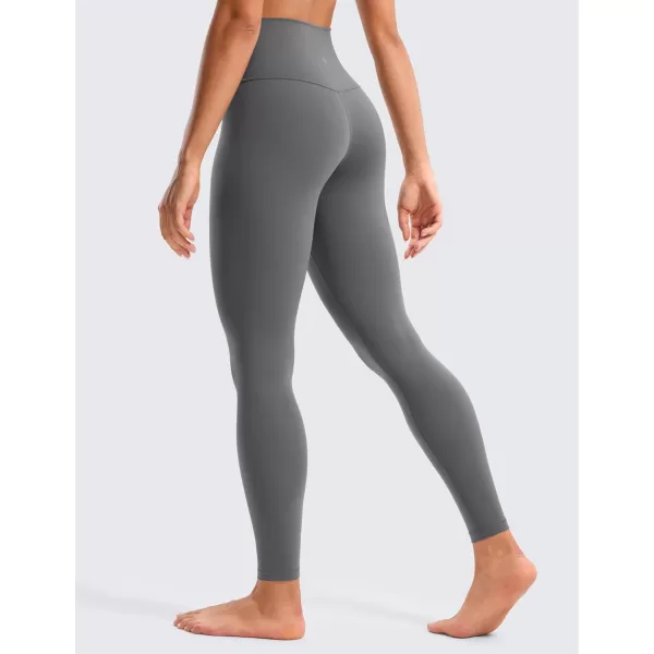 CRZ YOGA Butterluxe High Waisted Lounge Legging 28  Workout Leggings for Women Buttery Soft Yoga PantsLava Smoke Grey