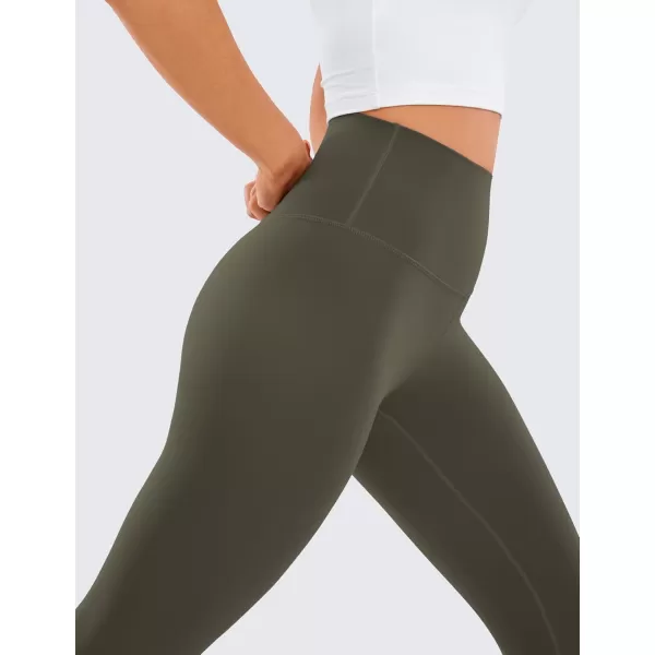 CRZ YOGA Butterluxe High Waisted Lounge Legging 28  Workout Leggings for Women Buttery Soft Yoga PantsLight Army Green