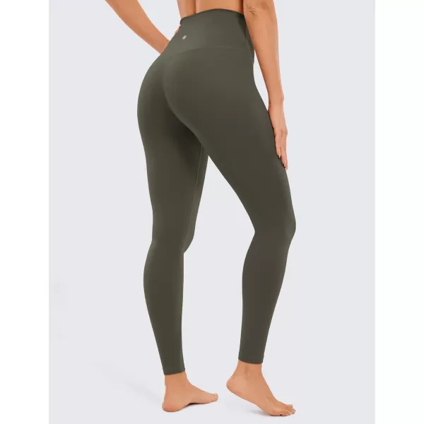 CRZ YOGA Butterluxe High Waisted Lounge Legging 28  Workout Leggings for Women Buttery Soft Yoga PantsLight Army Green