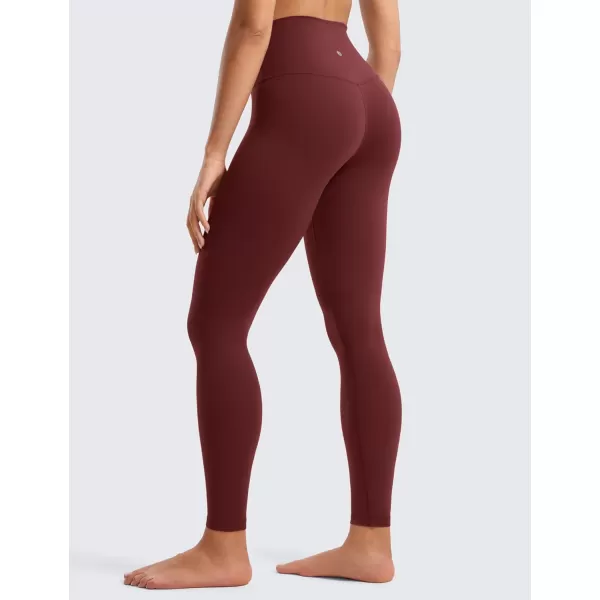 CRZ YOGA Butterluxe High Waisted Lounge Legging 28  Workout Leggings for Women Buttery Soft Yoga PantsNoctilucence Red