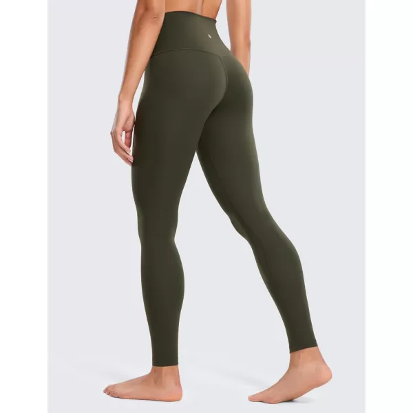 CRZ YOGA Butterluxe High Waisted Lounge Legging 28  Workout Leggings for Women Buttery Soft Yoga PantsOlive Green