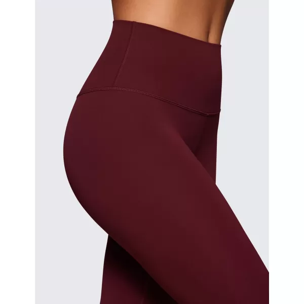 CRZ YOGA Butterluxe High Waisted Lounge Legging 28  Workout Leggings for Women Buttery Soft Yoga PantsRed Merlot