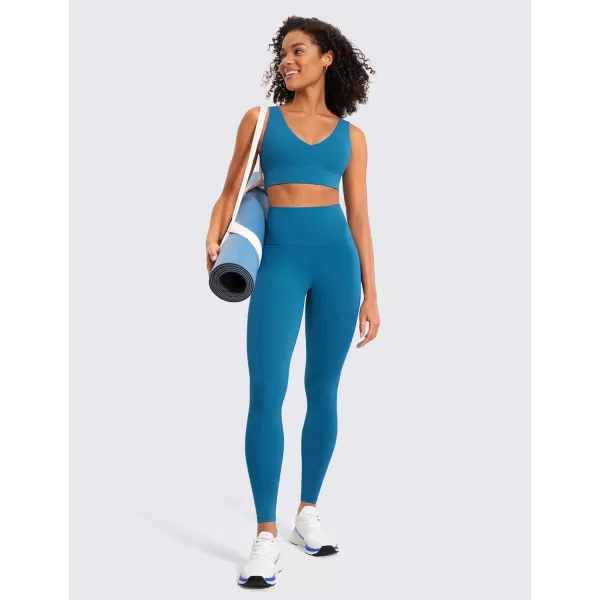 CRZ YOGA Butterluxe High Waisted Lounge Legging 28  Workout Leggings for Women Buttery Soft Yoga PantsSupersonic Blue