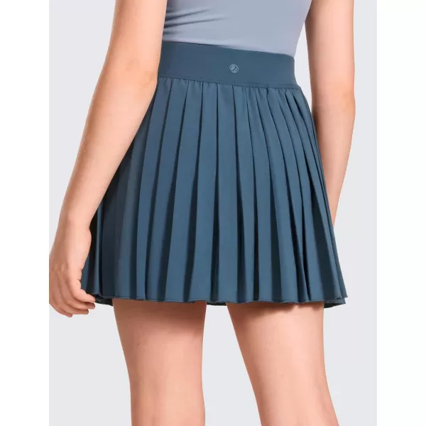 CRZ YOGA Girls Pleated Skirt with Shorts Tennis Athletic School Kids Teen Skorts with PocketsStelindigo