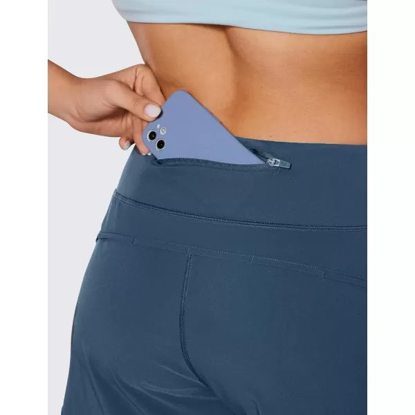 CRZ YOGA High Waisted Running Shorts for Women  254 Liner Gym Athletic Workout Shorts with Pockets Soft LightweightStelindigo