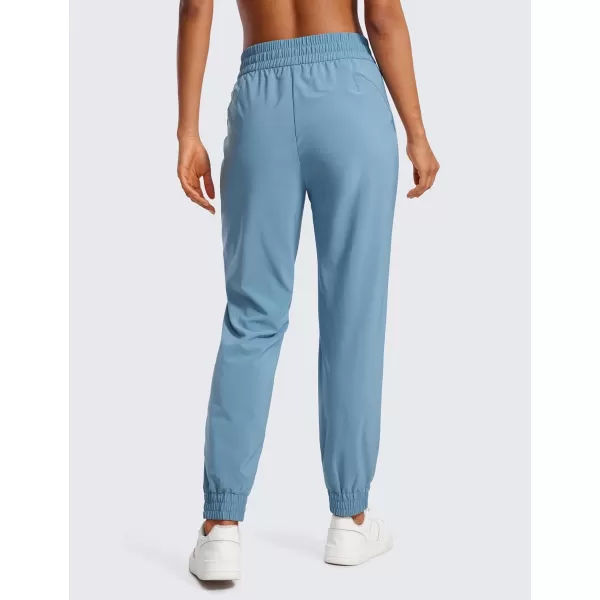 CRZ YOGA Lightweight Joggers for Women Workout Athletic Casual Lounge Travel Pants with PocketsUniverse Blue