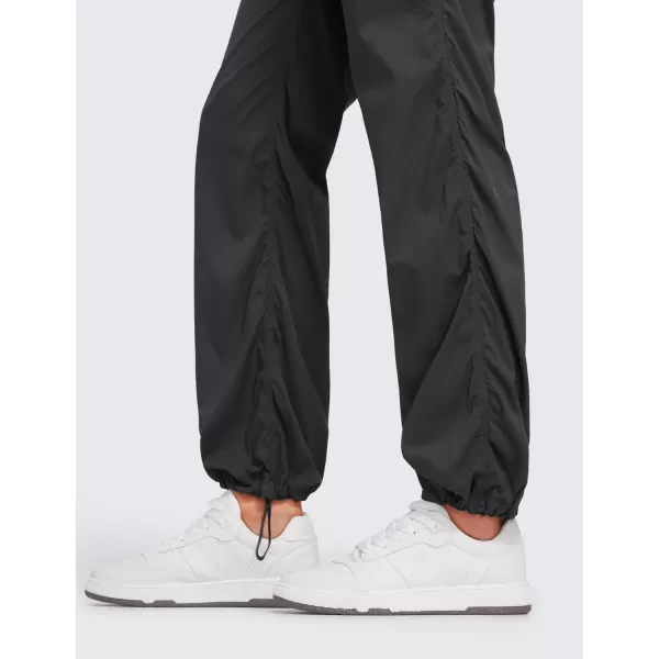 CRZ YOGA Lightweight Workout Pants for Women Straight Leg Casual Work Gym Athletic Pants with PocketsInk Gray
