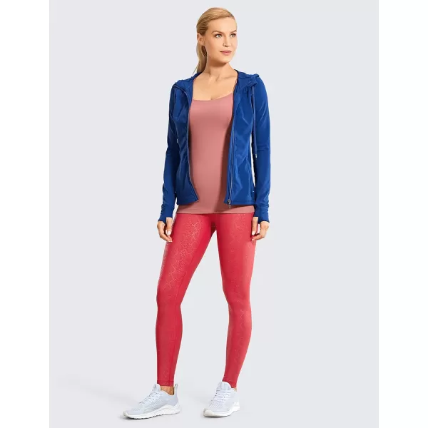 CRZ YOGA Matte Faux Leather Leggings for Women 2528  High Waisted Stretch Leather Pants Tummy Control Pleather Tights28 inches Crimson Snake