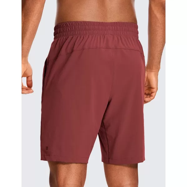 CRZ YOGA Mens 2 in 1 Running Shorts with Liner  5 7 9 Quick Dry Workout Sports Athletic Shorts with PocketsSavannah