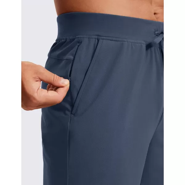 CRZ YOGA Mens FourWay Stretch Workout Shorts  579 Soft Durable Casual Athletic Shorts with Pocket Gym Running HikingElectric Blue